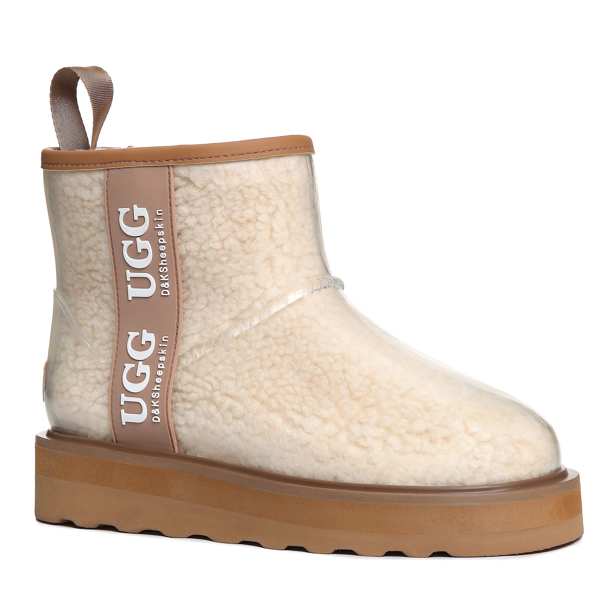 Platinum Coated Rain Ugg Boots