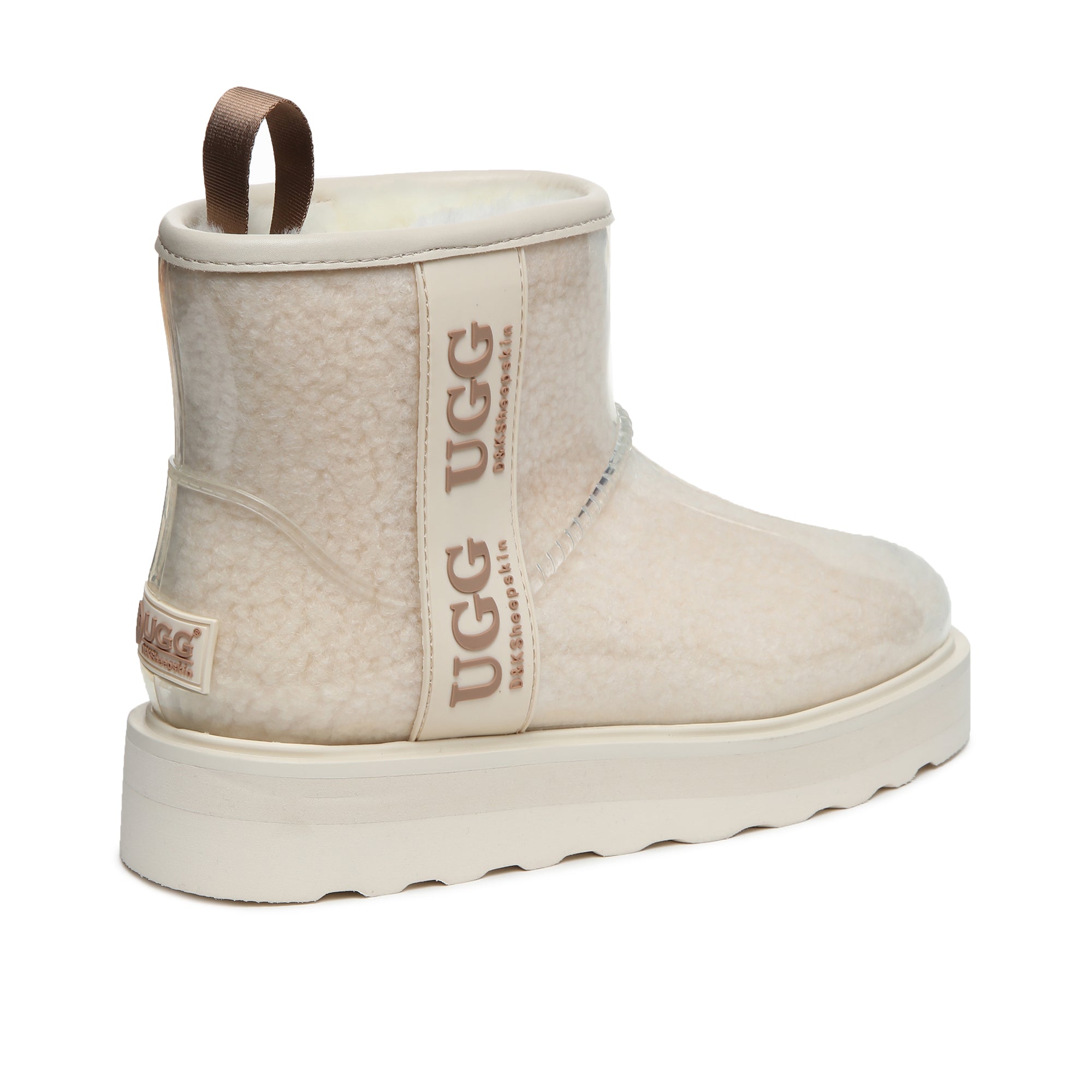 UGG Platinum Coated Rain Boots