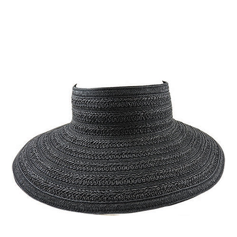 WIDE BRAIDED ROLL-UP VISOR