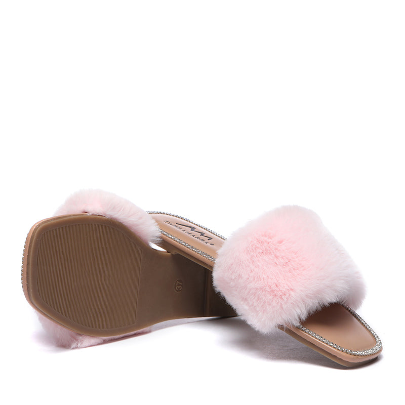 Fluffy Soren Sandals