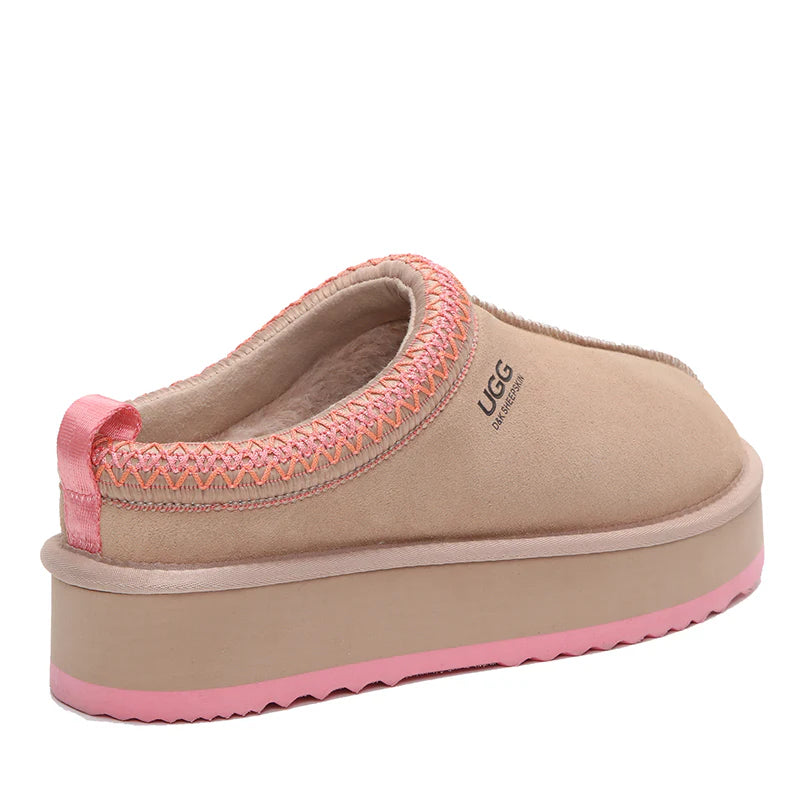 Buy UGG Platinum Tassie Platform Slippers - Australian Made Buy UGG Platinum Tassie Platform Slippers - Australian Made