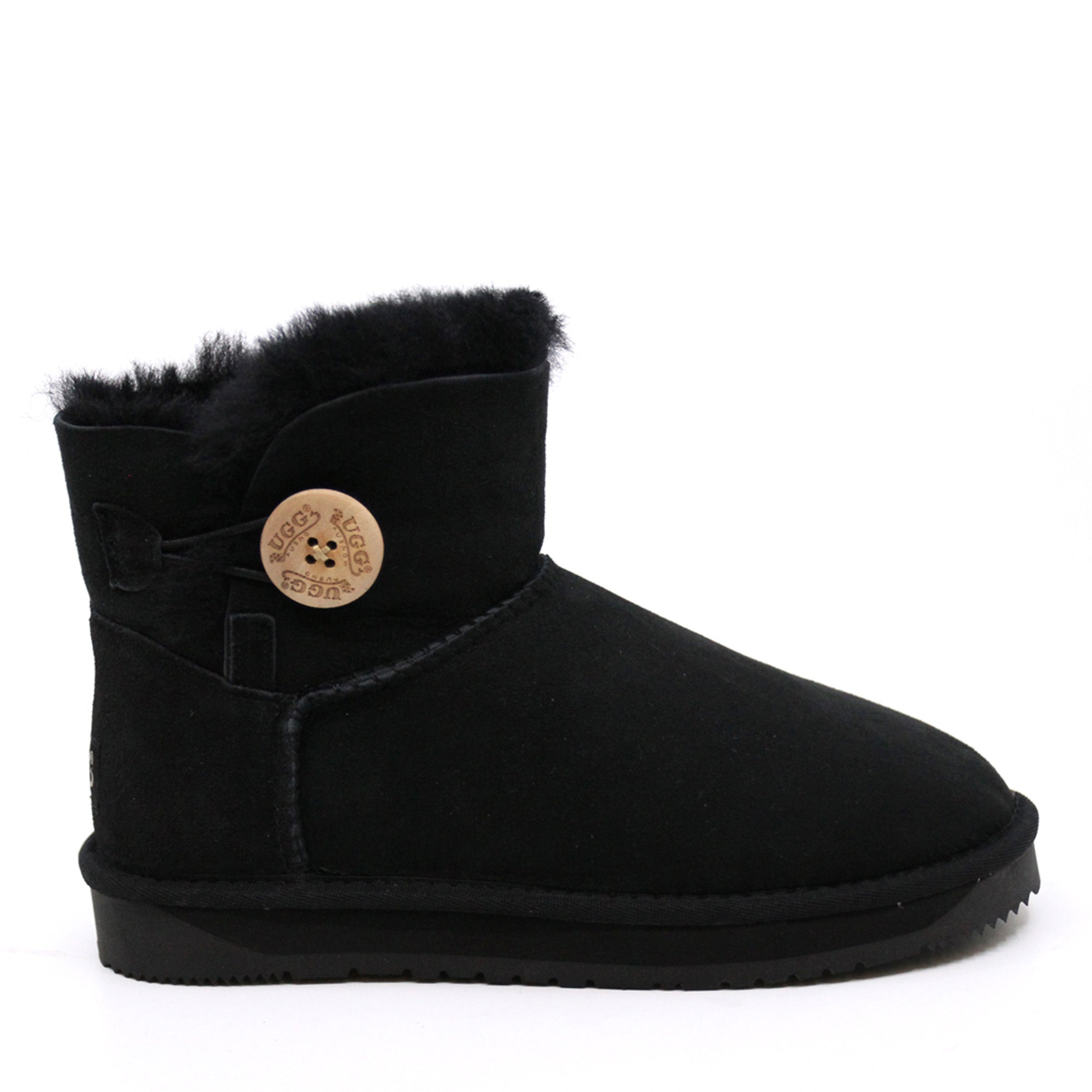 Button Mini Ugg Boots