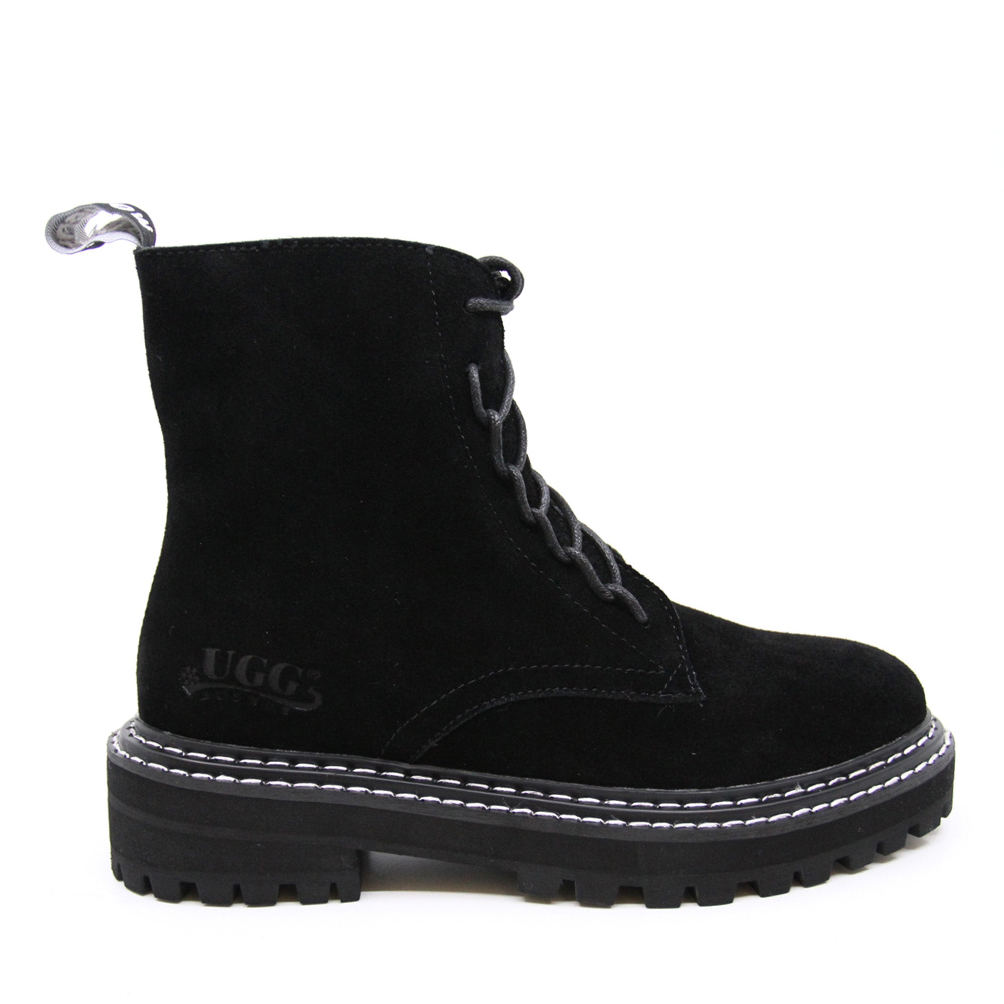 Lace-Up Ugg Boots