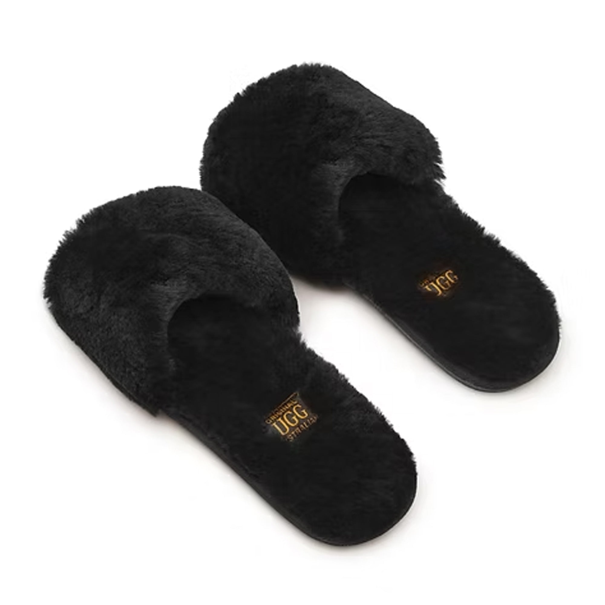 Premium Slides Fluffy Uggs