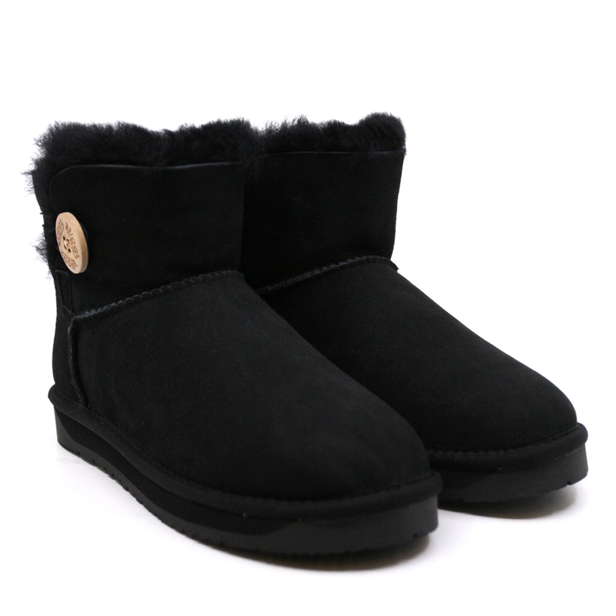 Button Mini Ugg Boots