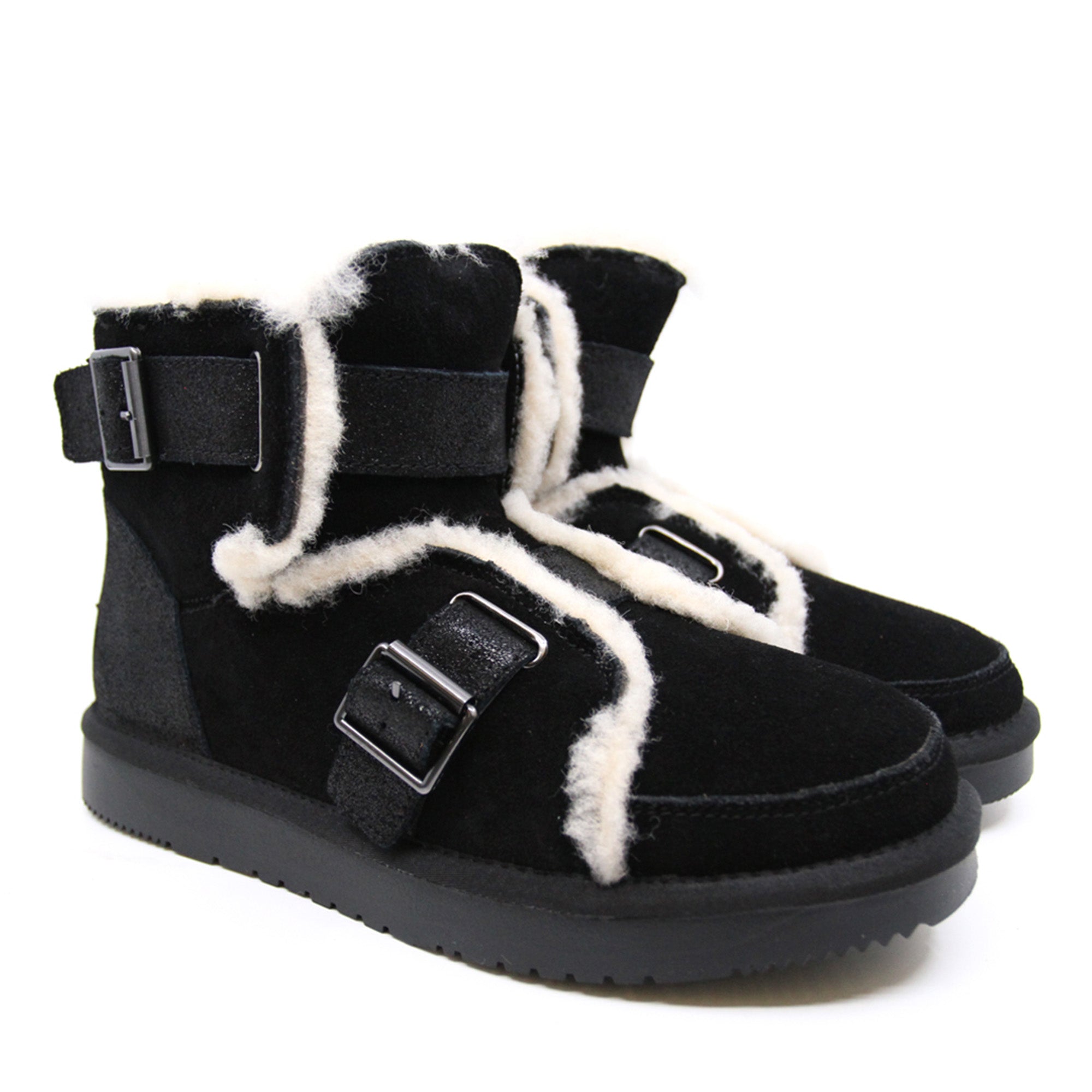 Belt Fluffy Ugg Boots