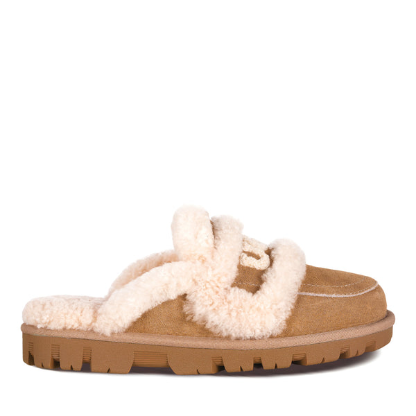 Logo Shearling Ugg Slipper