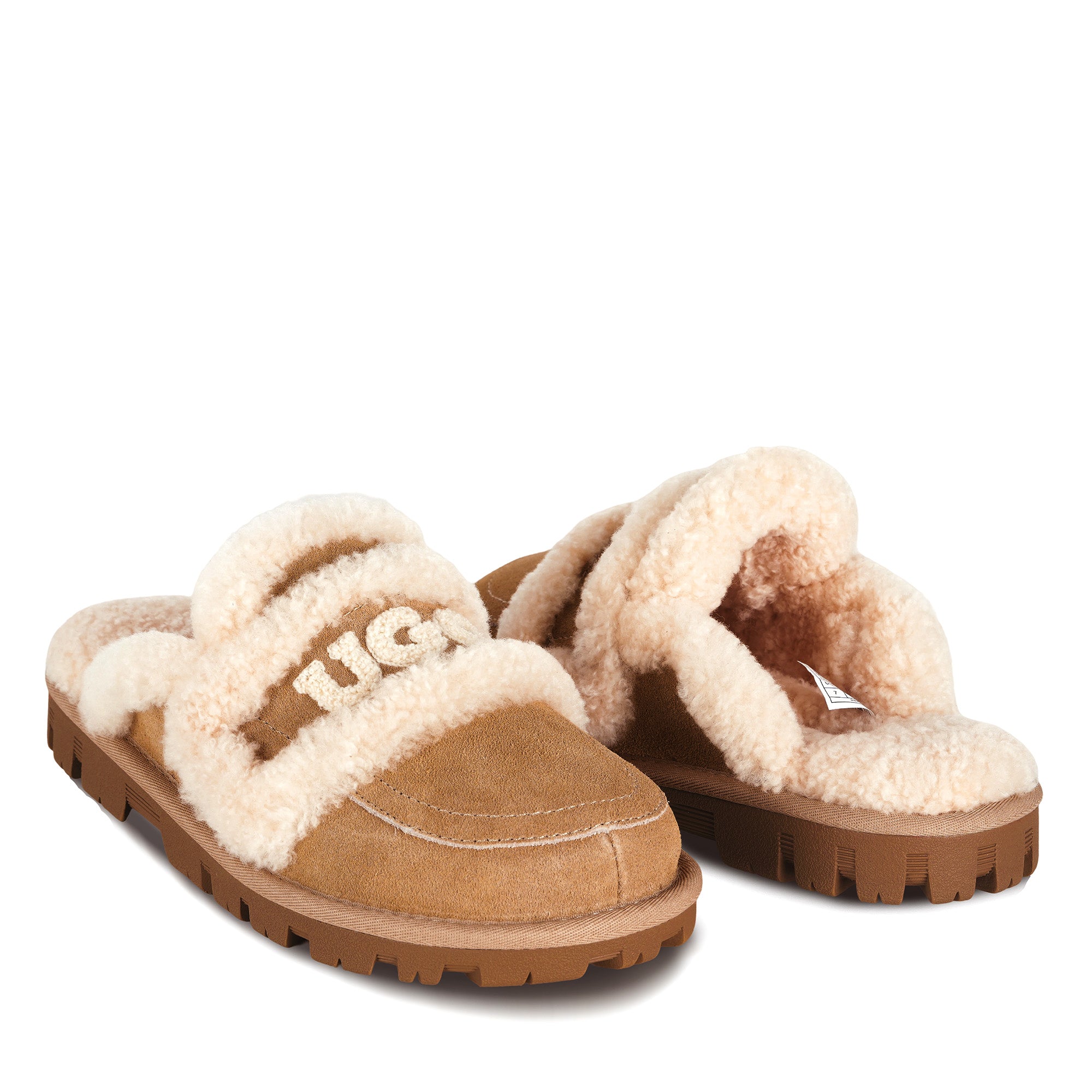 Logo Shearling Ugg Slipper