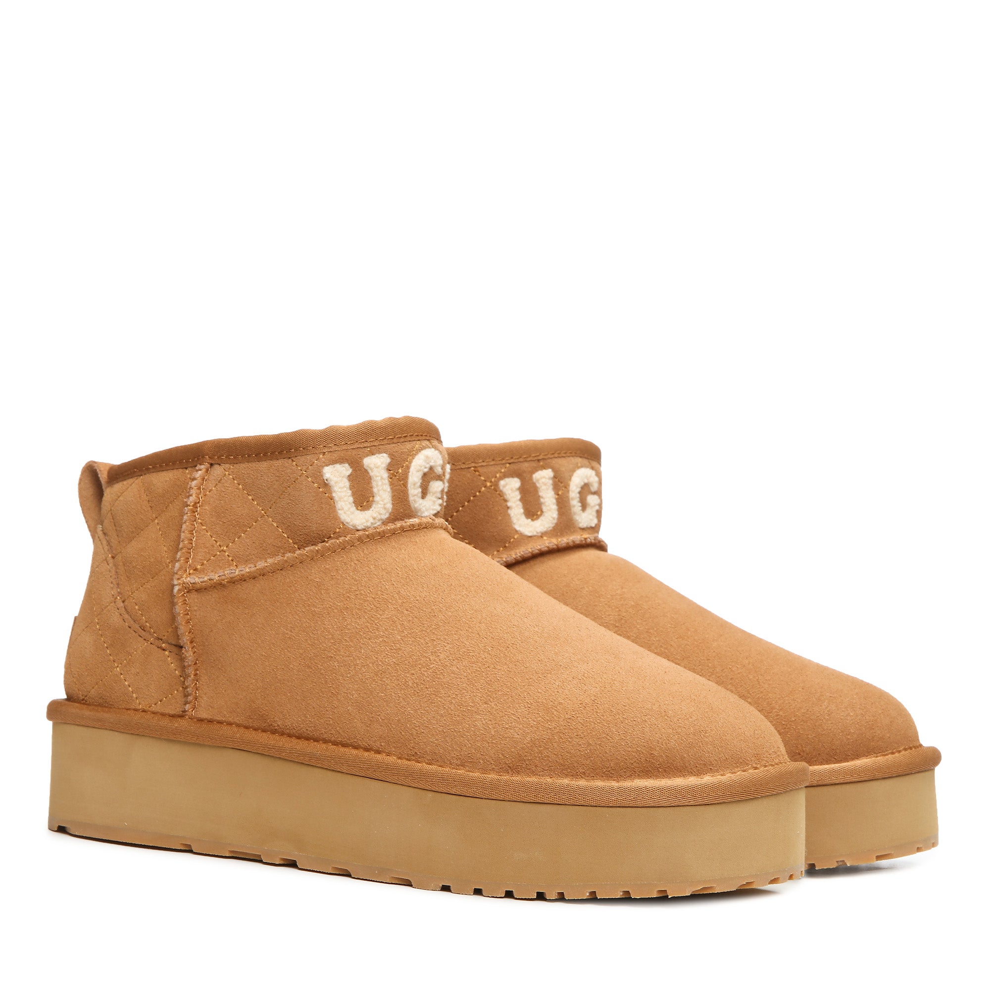 Logo Argyle Mini Platform Uggs