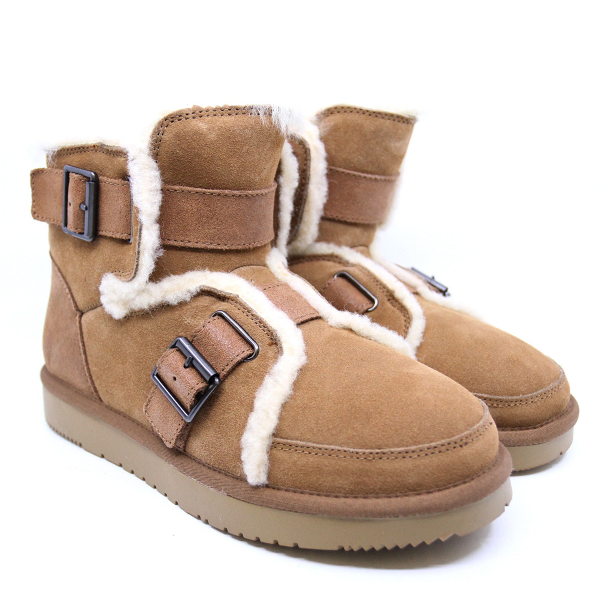 Belt Fluffy Ugg Boots
