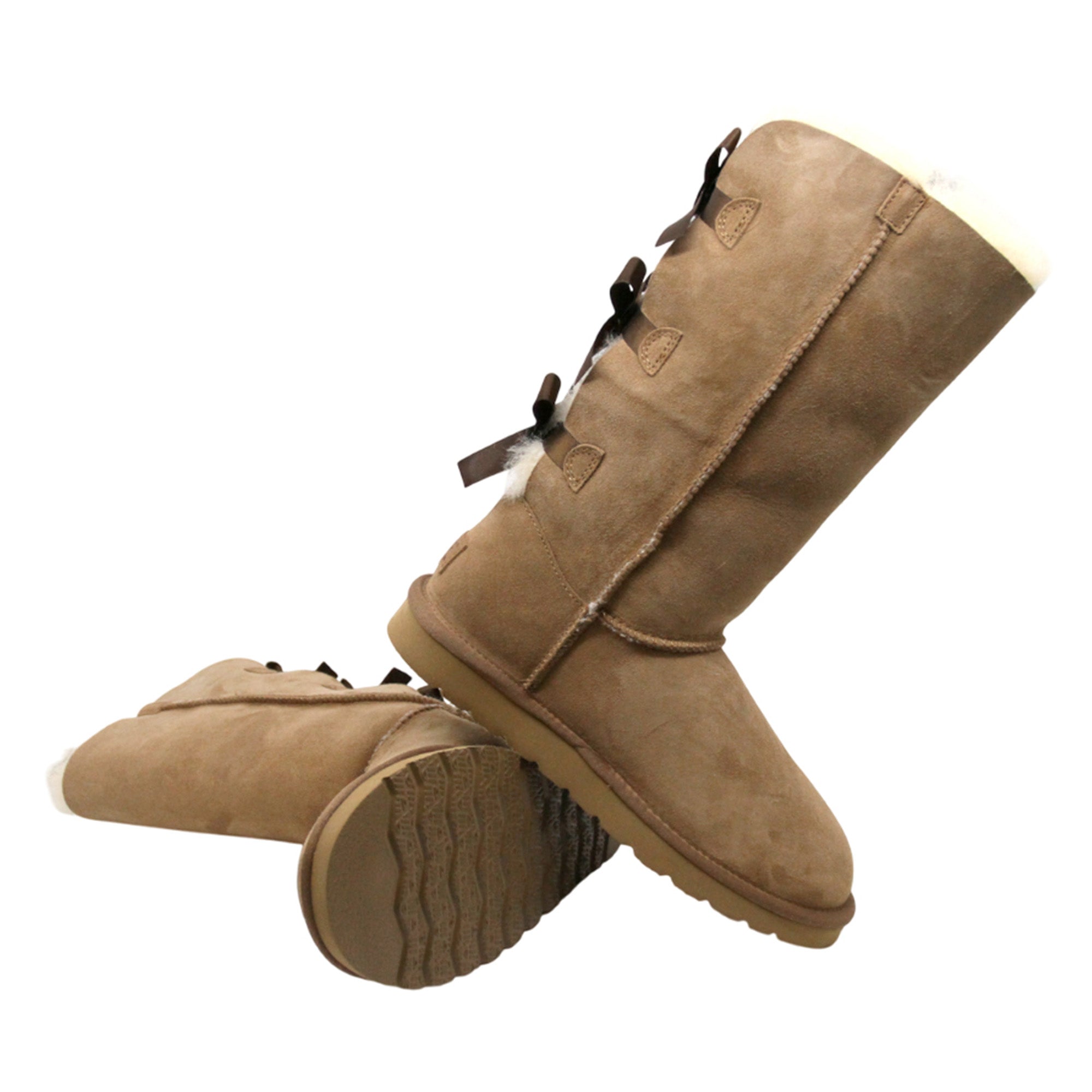 Premium Tall Back Bow Uggs