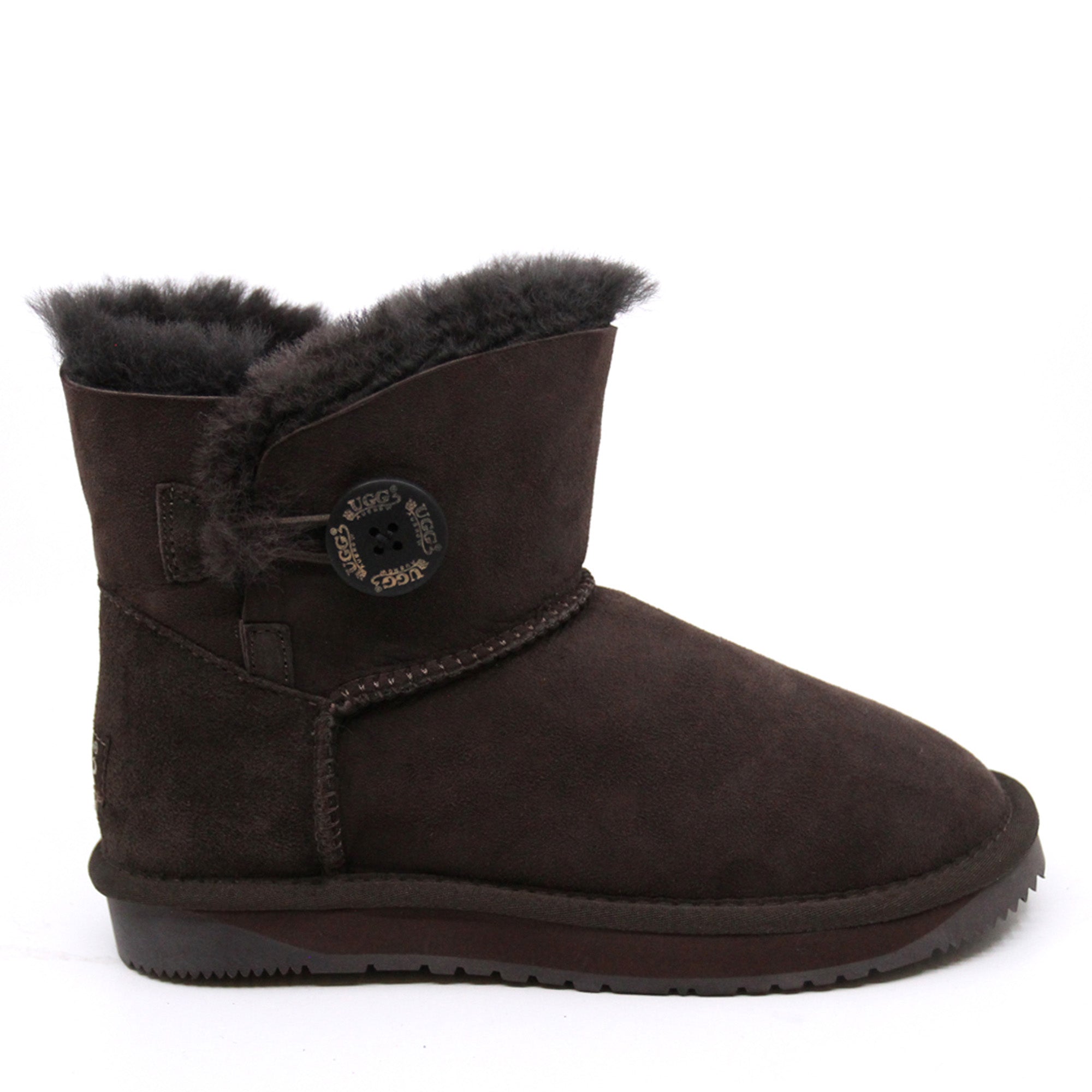 Button Mini Ugg Boots