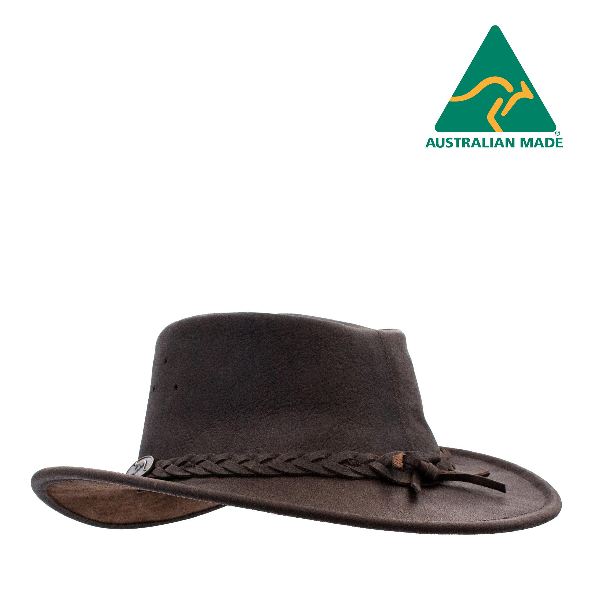 Bushie Full Grain Leather Hat