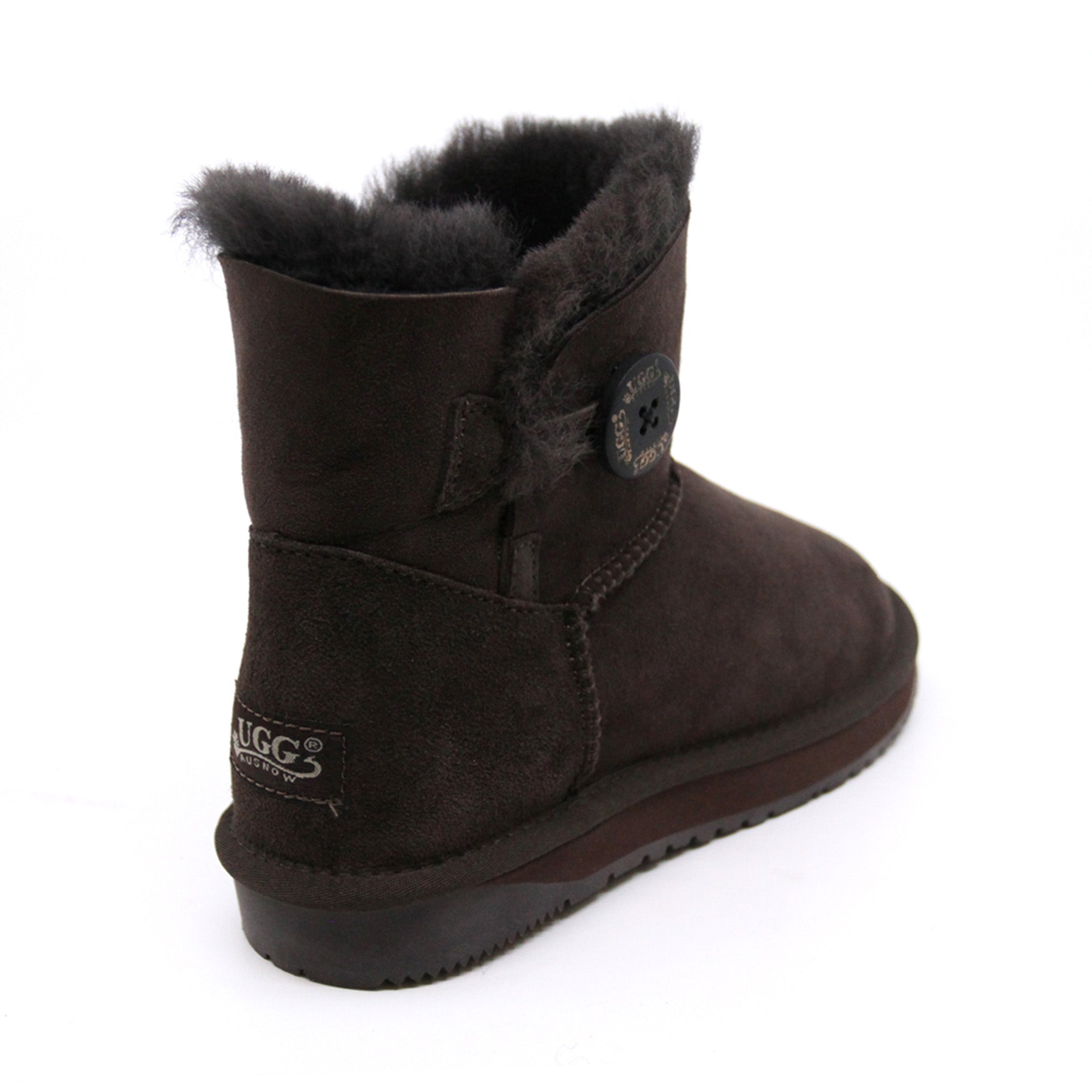Button Mini Ugg Boots