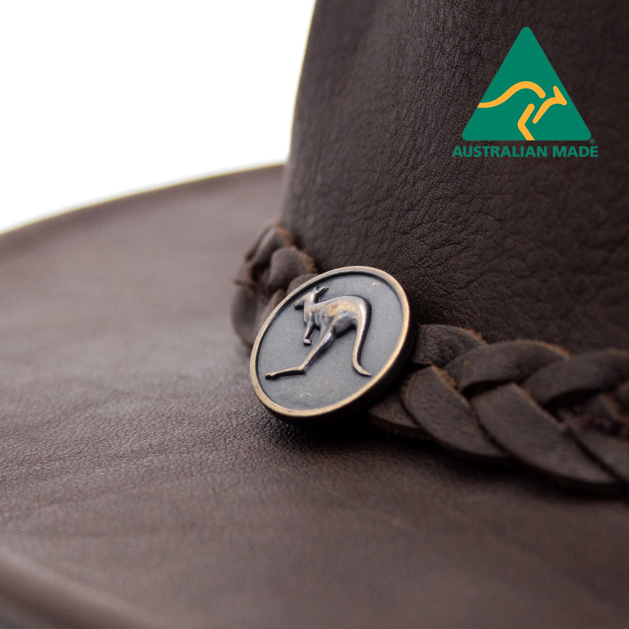 Bushie Full Grain Leather Hat