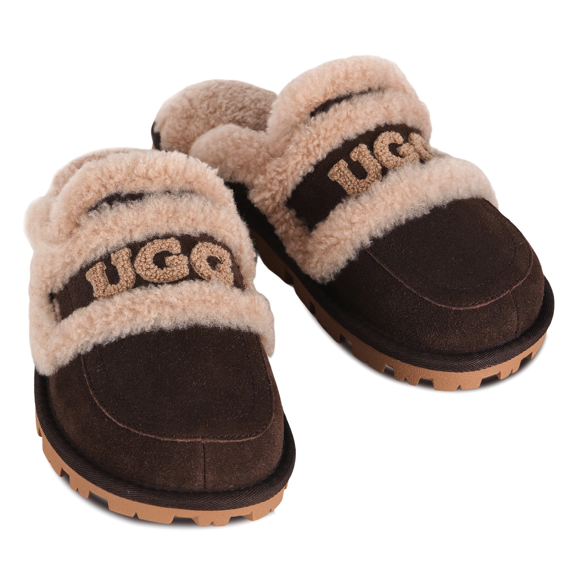 Logo Shearling Ugg Slipper