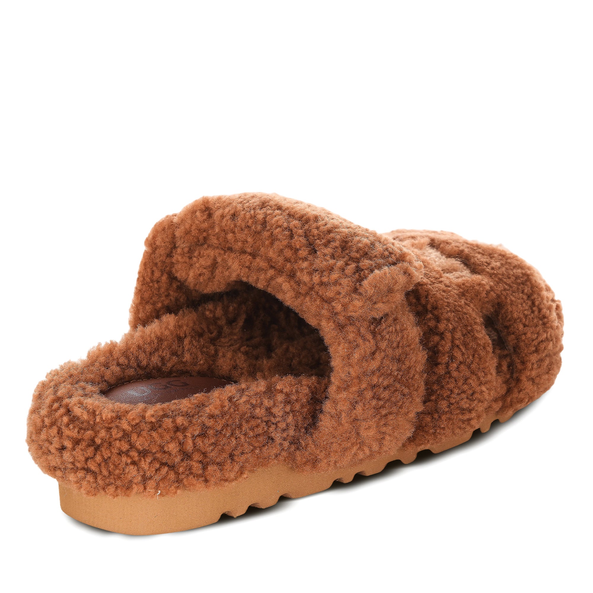Estela Logo Shearling Ugg Slippers