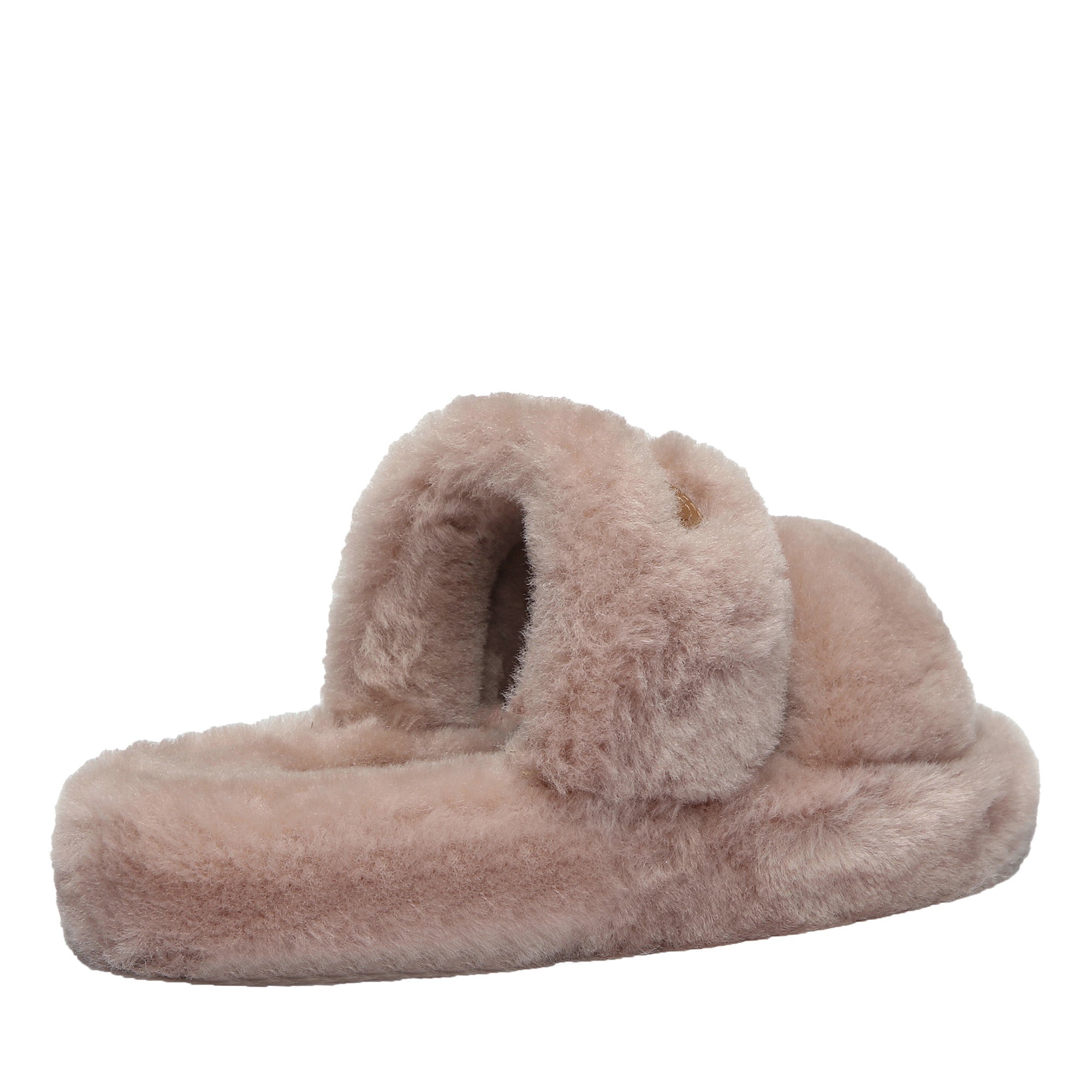Double Strap Shearling Ugg Slipper