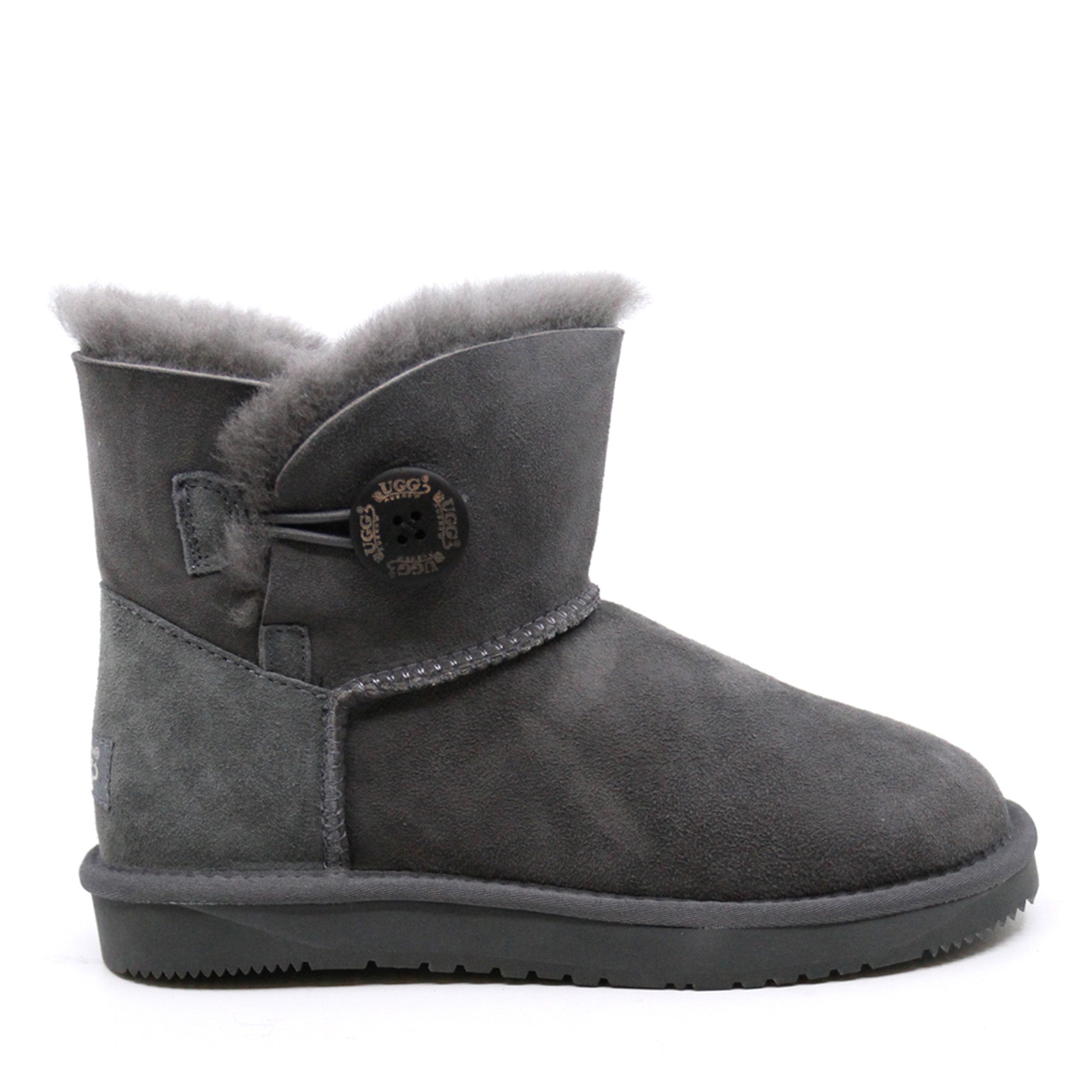 Button Mini Ugg Boots