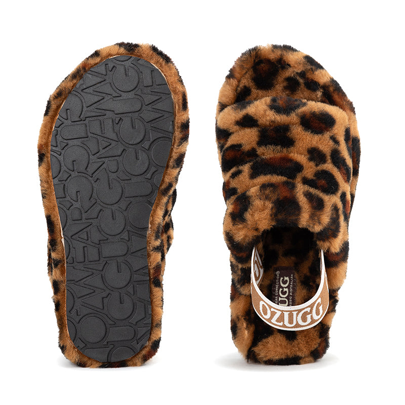 UGG Premium Kids Leopard Sandals