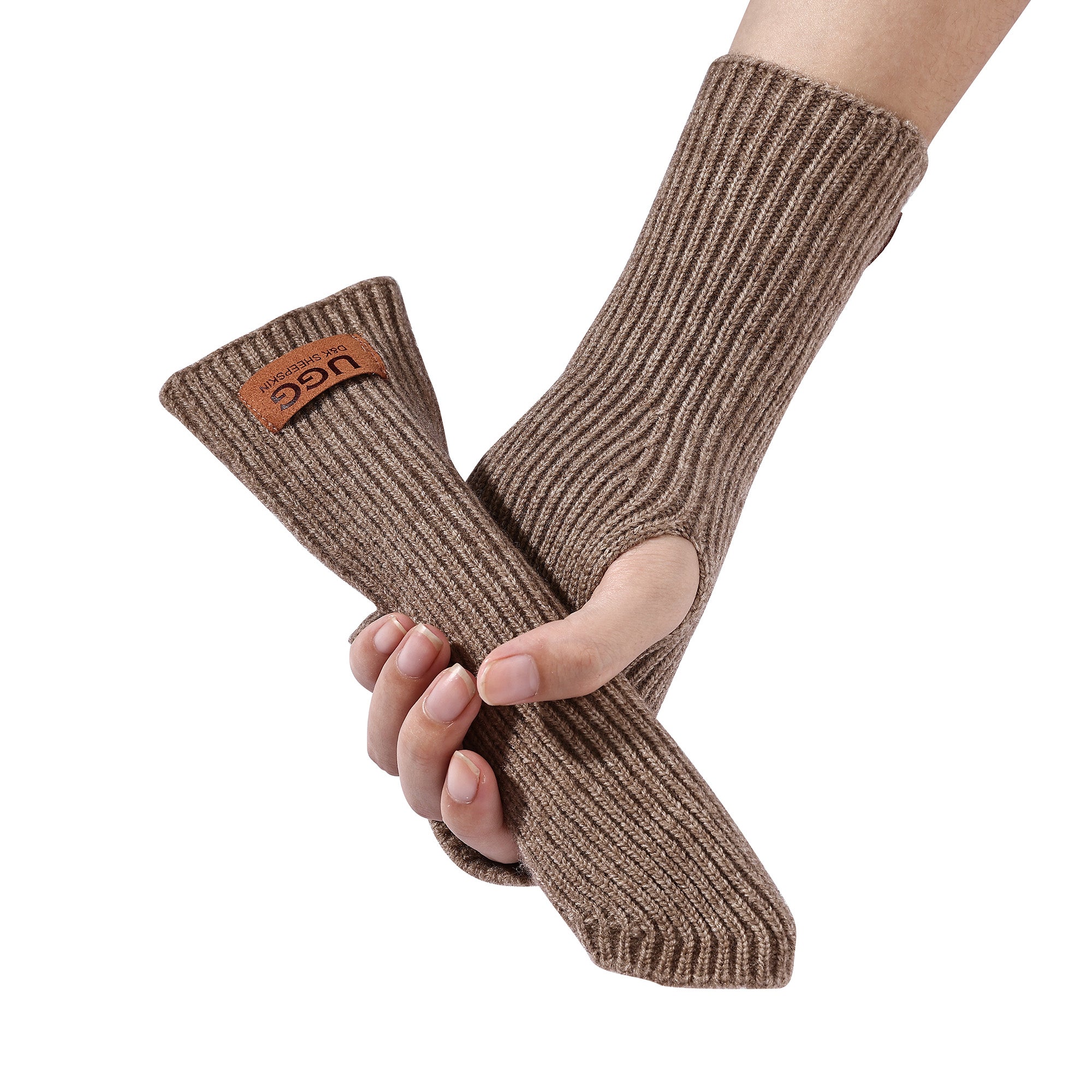 Fingerless Ugg Gloves