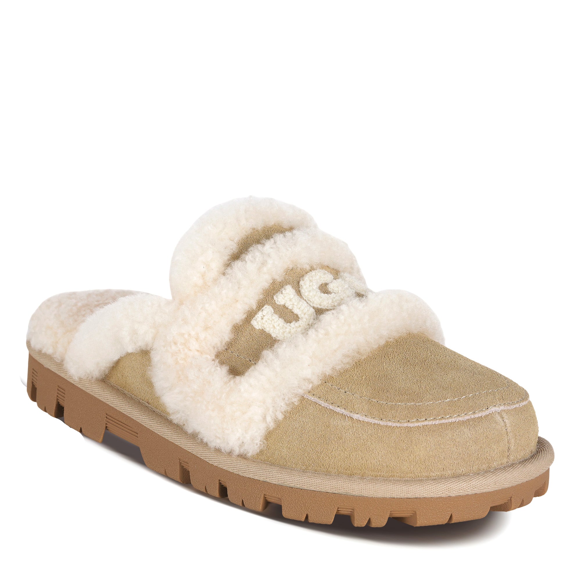 Logo Shearling Ugg Slipper