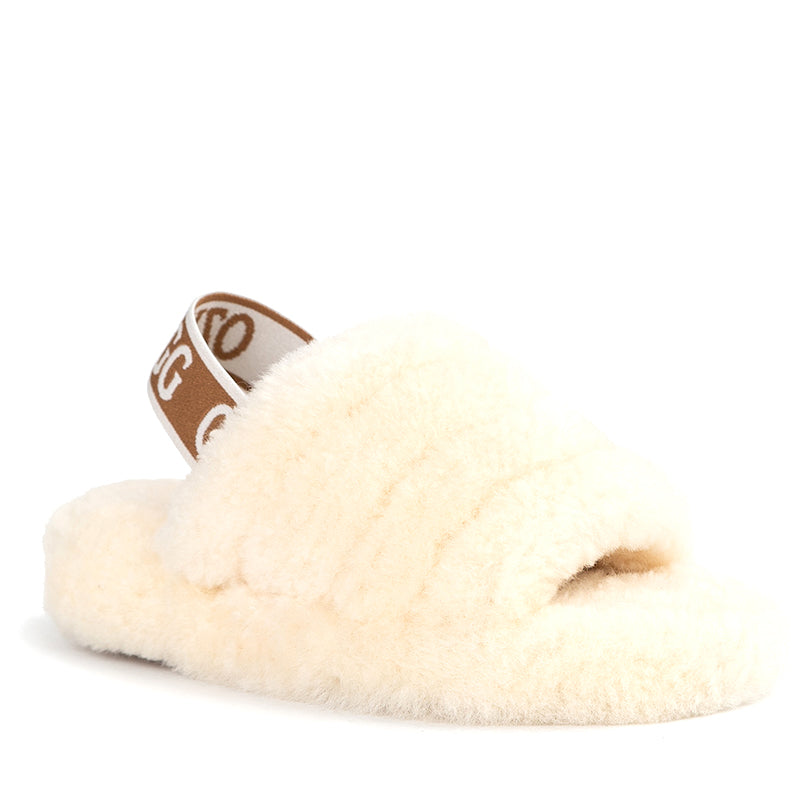 UGG Premium Kids Fluffy Sandals