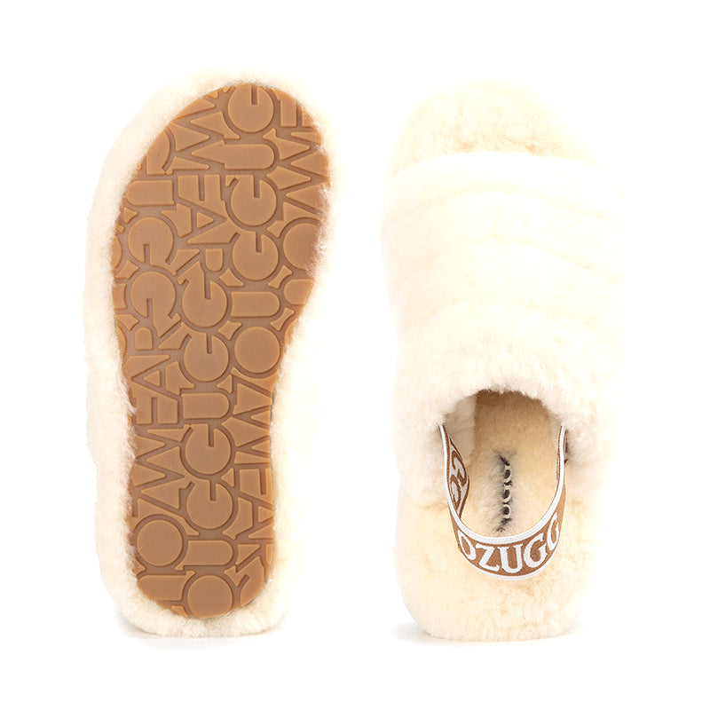 UGG Premium Kids Fluffy Sandals