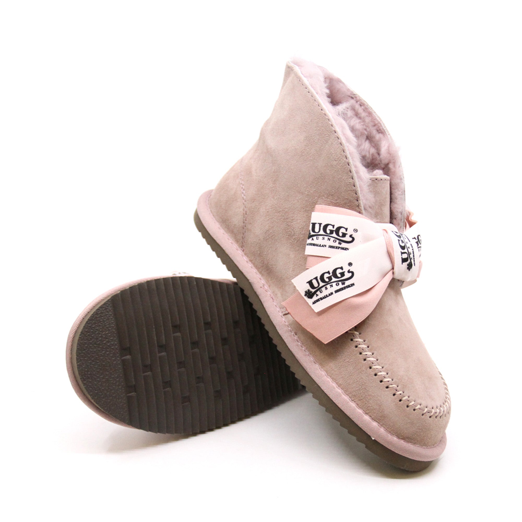 Lace Bow Uggs