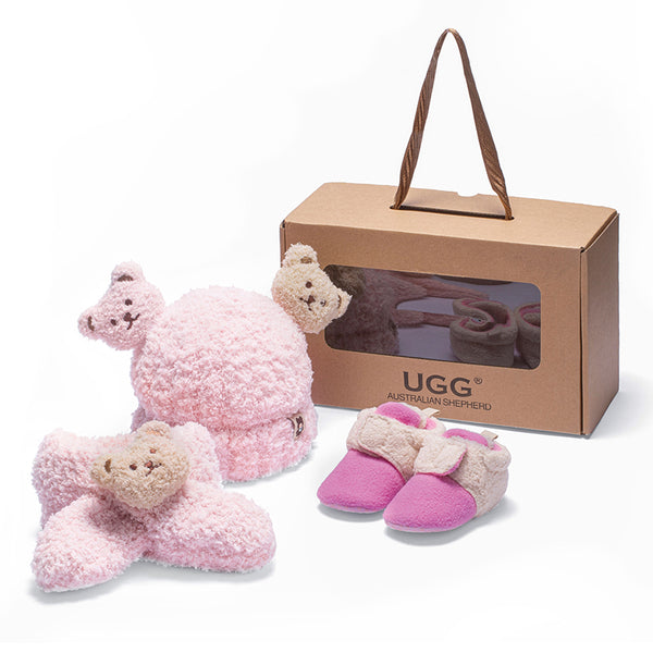 UGG Baby Booties Gift Set