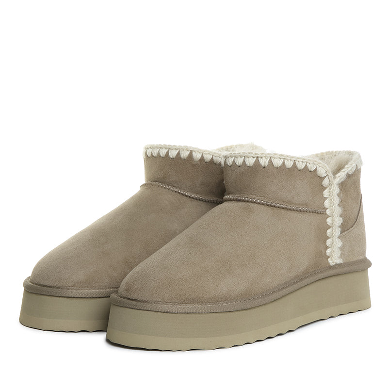 UGG Premium Mini Platform Stitch Boots