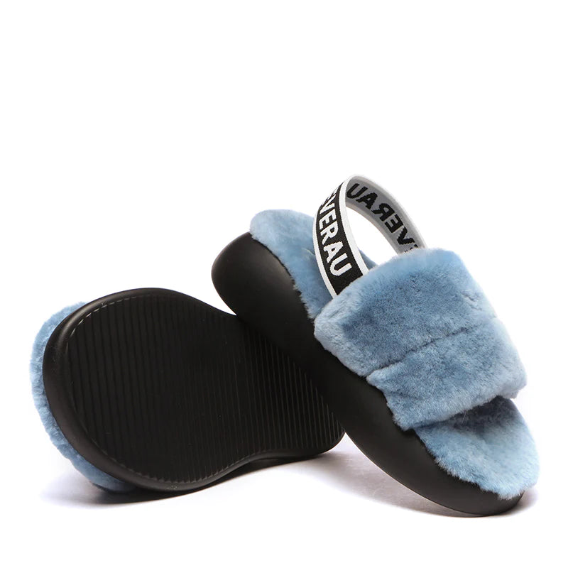 Light blue ugg slides deals