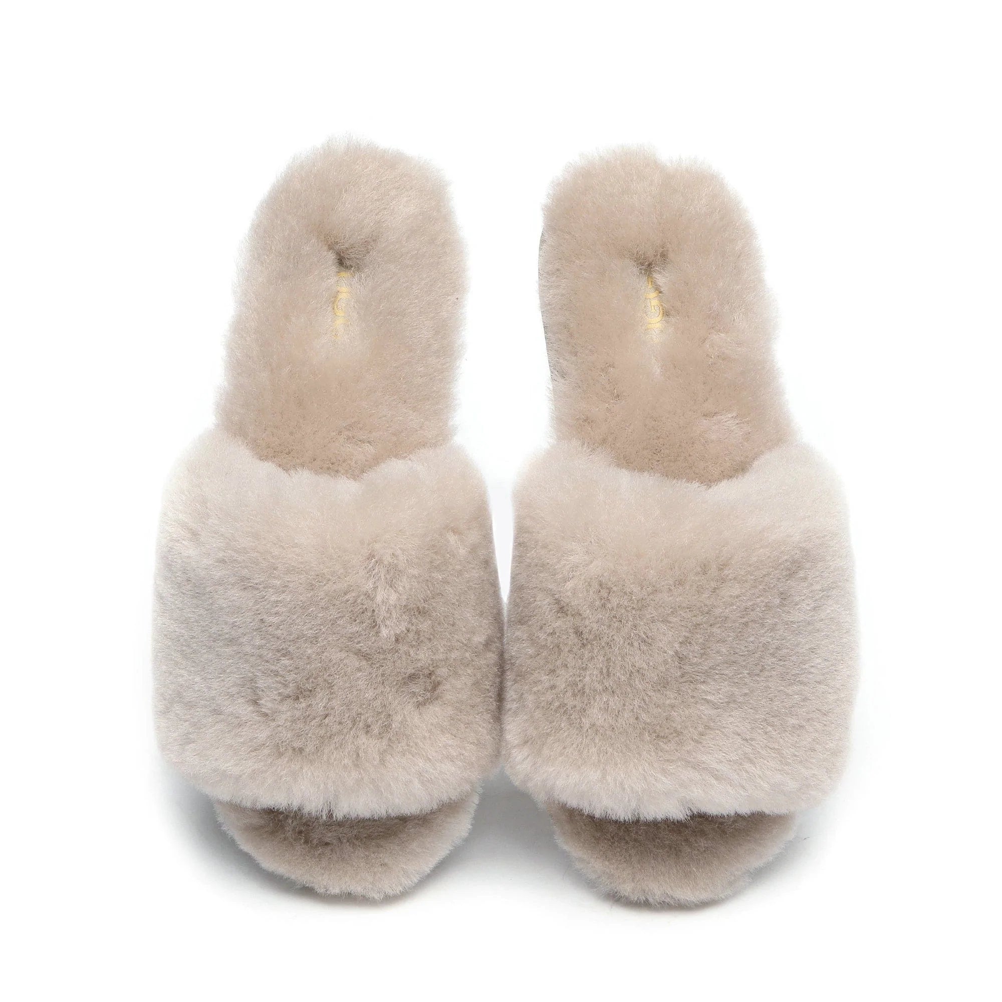 White 2025 fluffy uggs