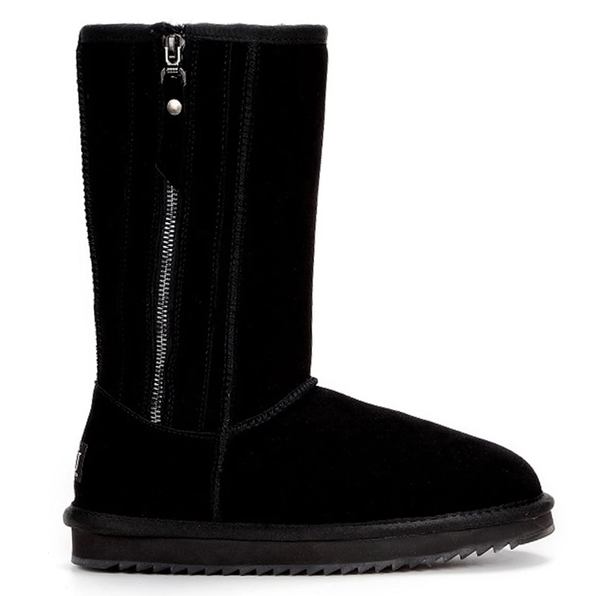 Tall uggs shop with side zipper