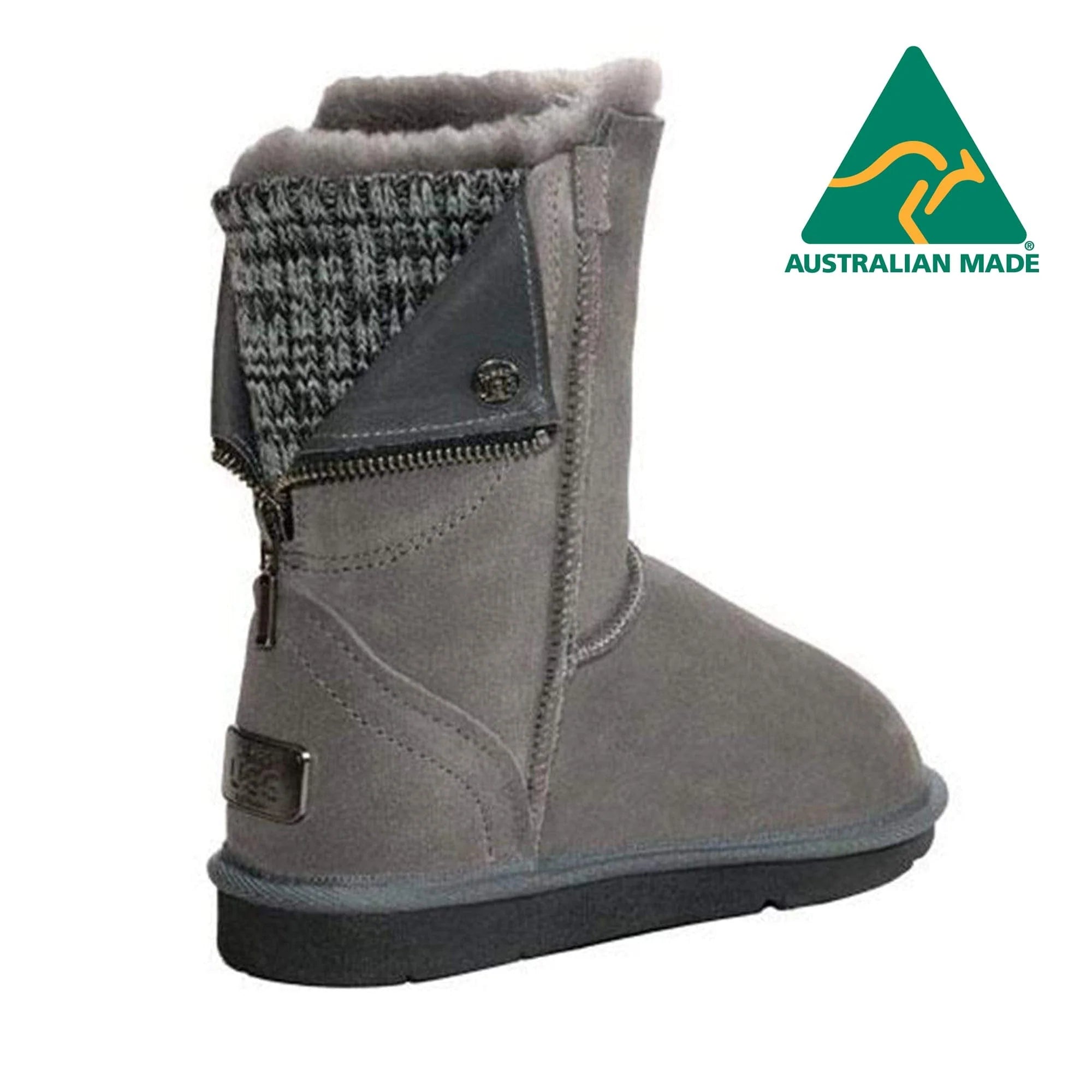 Ladies grey ugg 2024 boots