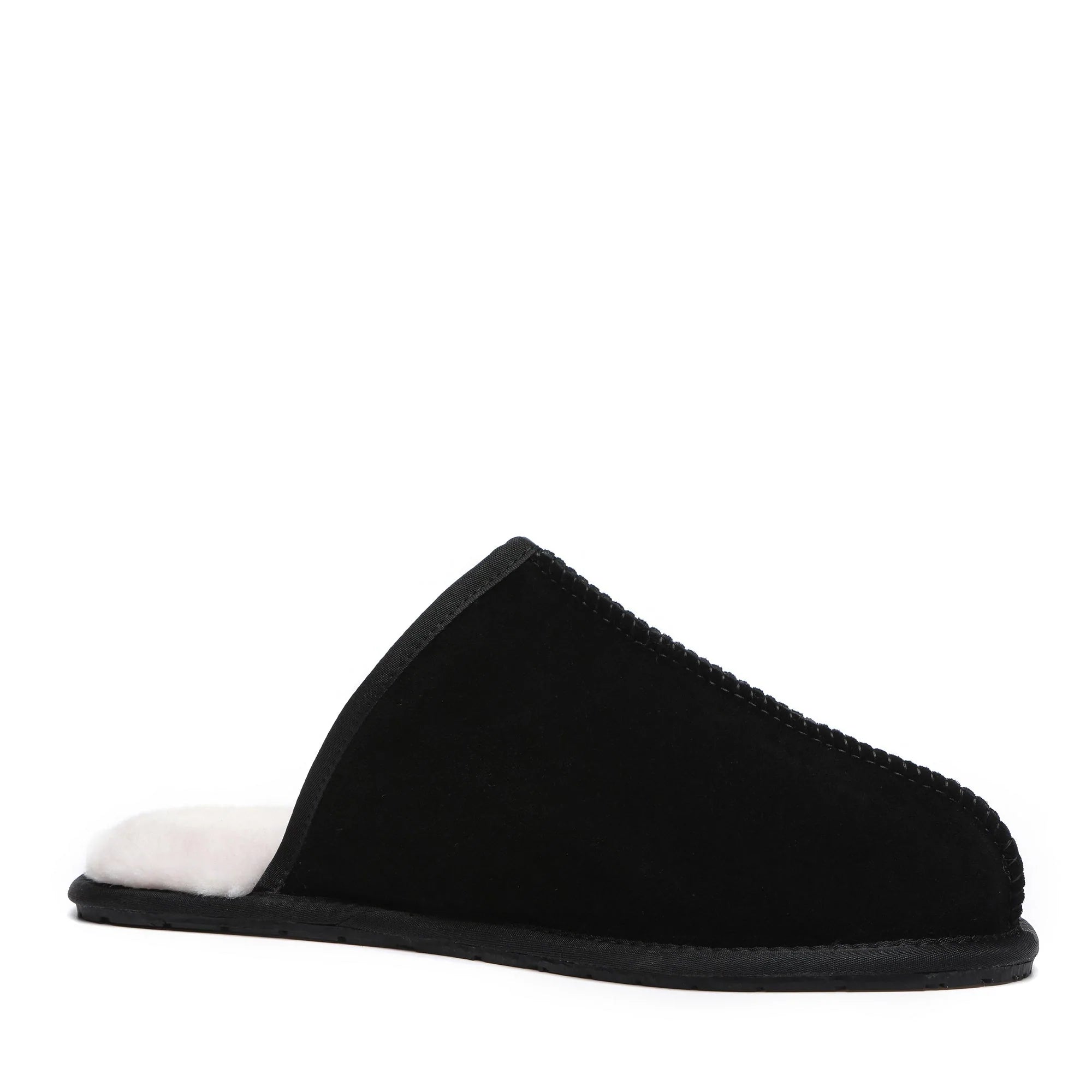 Ugg scuff all best sale black slipper