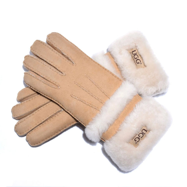ugg handschuhe turn cuff Double Cuff Sheepskin Gloves Uggs