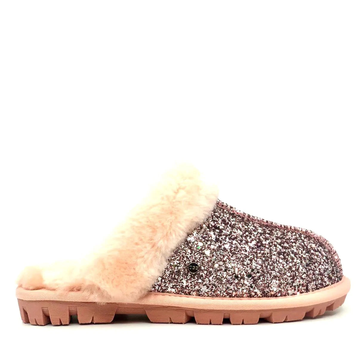 Ugg pink best sale glitter slippers