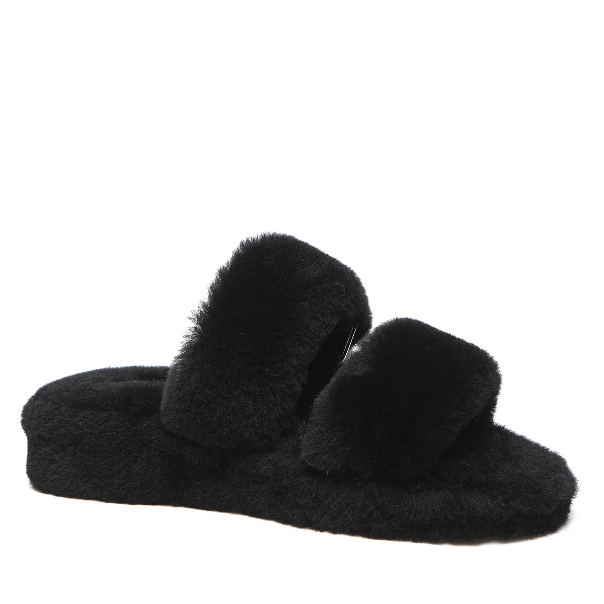 UGG Jamella Fluffy Platform Slides Original UGG Australia Classic