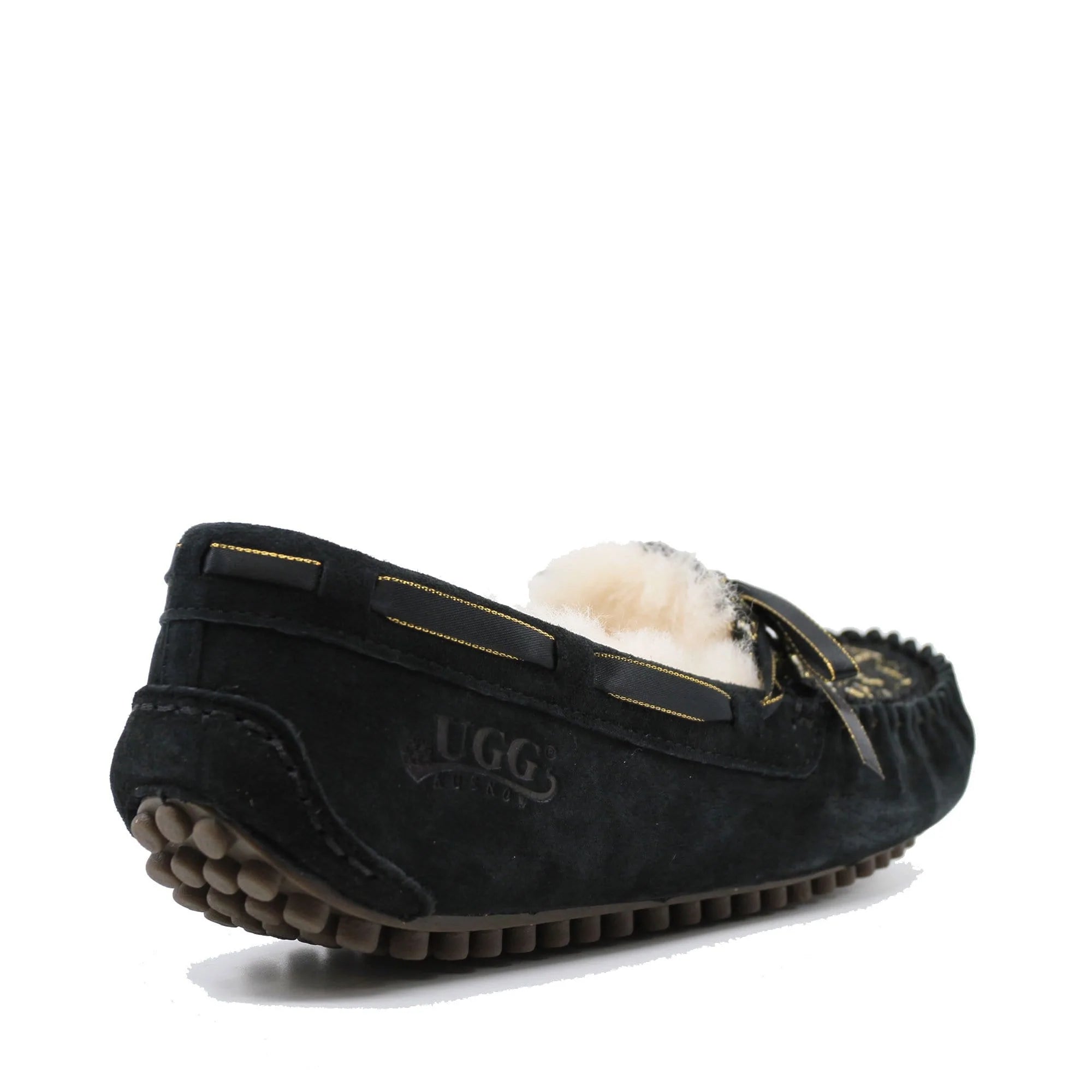 Womens black best sale ugg moccasins
