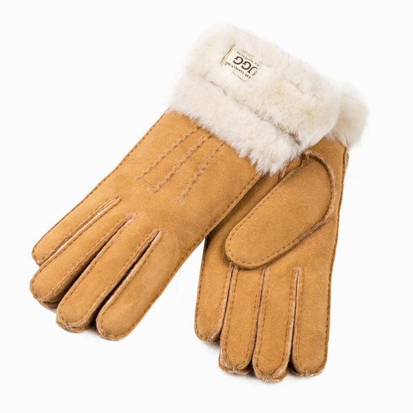 UGG Premium Double Cuff Sheepskin Gloves